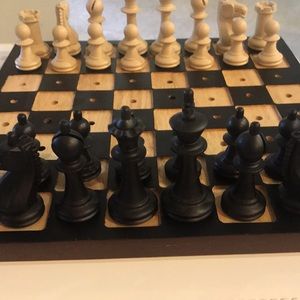 Chess Set For The Blind or Limited Vision